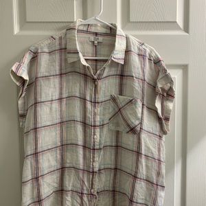 True craft flannel top